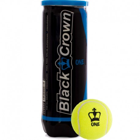 PELOTA BLACK CROWN TUBO X3 ONE