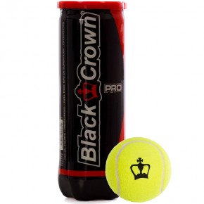 PELOTA BLACK CROWN TUBO X3 PRO
